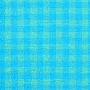 Fabric: Aquarius Gingham Cotton