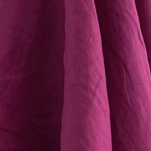 Fabric: Linen in Magenta