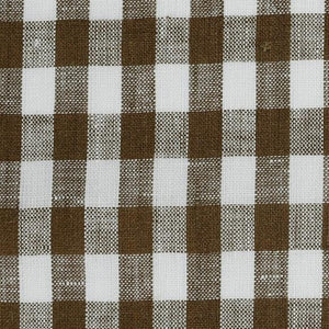 Fabric: Gingham Linen in Caper