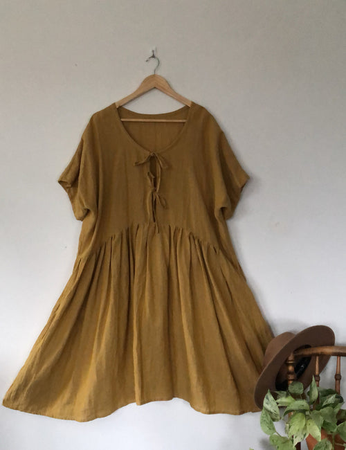 Mustard Frankie Dress