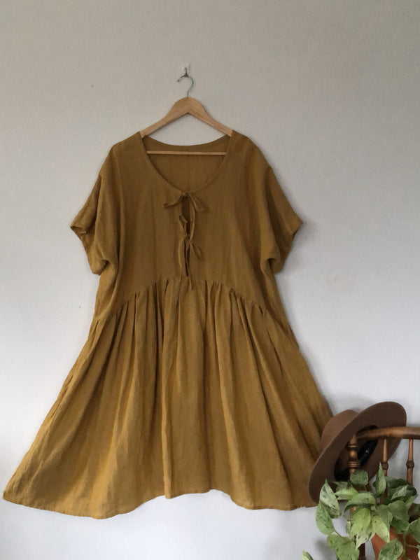 Mustard Frankie Dress