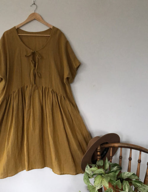 Mustard Frankie Dress