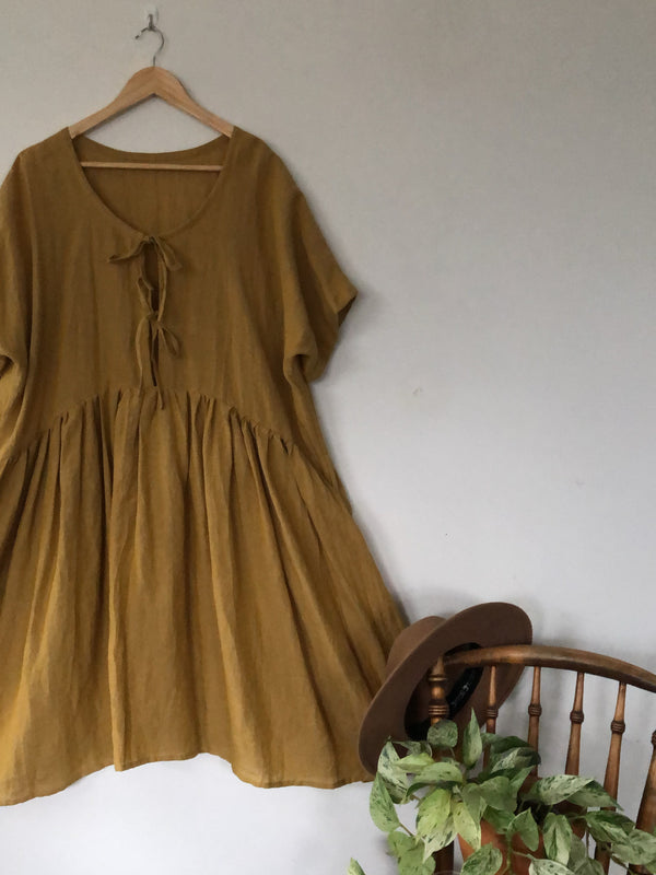 Mustard Frankie Dress