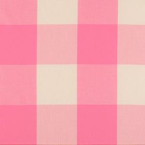 Fabric: Large Gingham in pinky