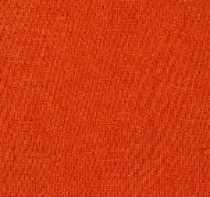 Fabric: Burnt Orange Linen
