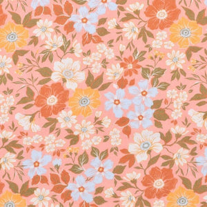 Fabric: Textured cotton in Desert flower