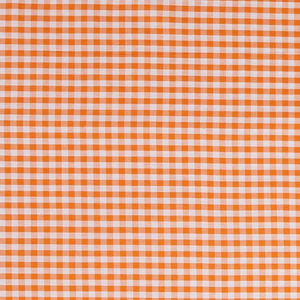 Fabric: Gingham Cotton in Clementine