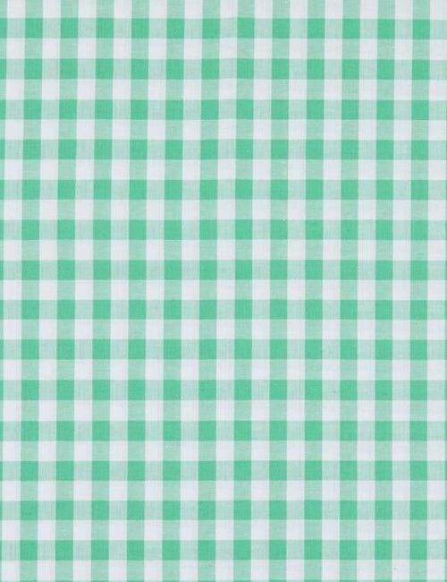 Fabric: Gingham Cotton in Mint