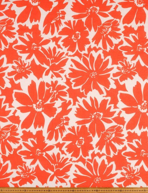 Fabric: Textured cotton in Olivia Red