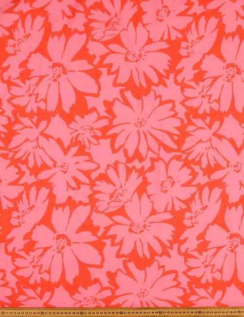 Fabric: Textured cotton in Olivia Pink