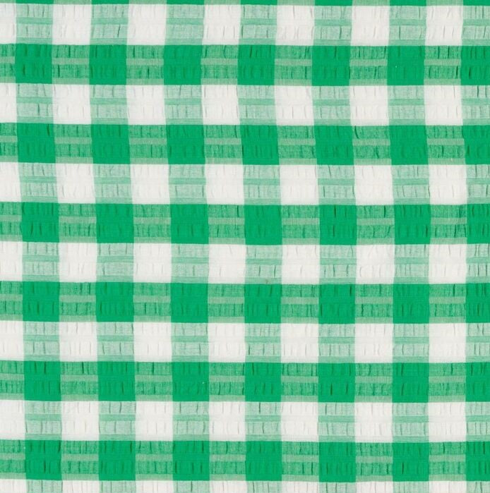 Fabric: Gingham Cotton in Rudi