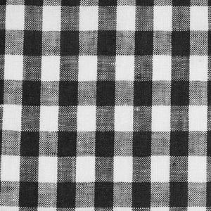 Fabric: Gingham Linen in Eclipse