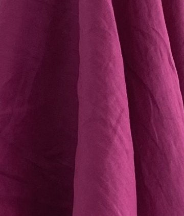 Fabric: Linen in Magenta