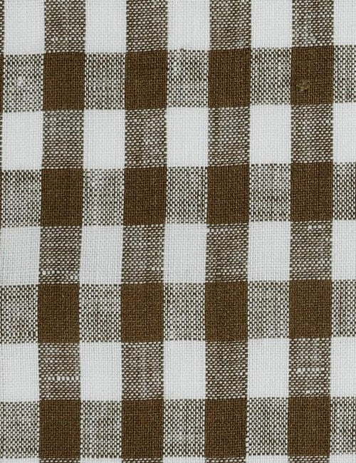 Fabric: Gingham Linen in Caper