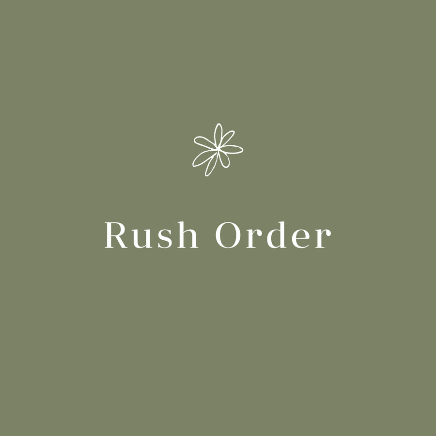 3 Day Rush Order