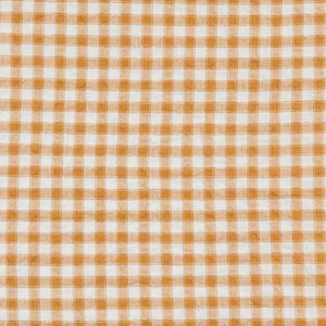 Fabric: Double Cotton toffee gingham