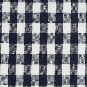 Fabric: Gingham Linen in Indigo
