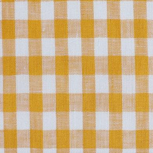Fabric: Gingham Linen in Sunflower