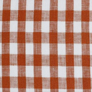 Fabric: Gingham Linen in Zinnia