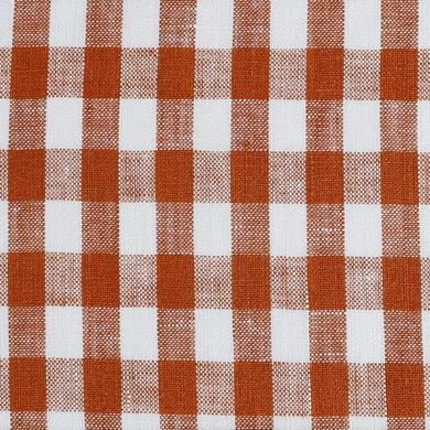 Fabric: Gingham Linen in Zinnia